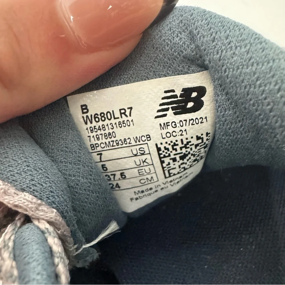 New Balance Fresh Foam 680 Sneakers Grey Gray Running Workout Gym Fitness